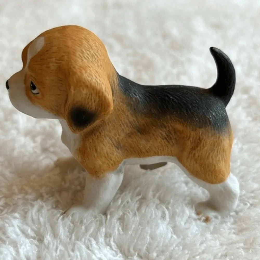 Vintage Homco Beagle‎ Puppy Dog Figurine
